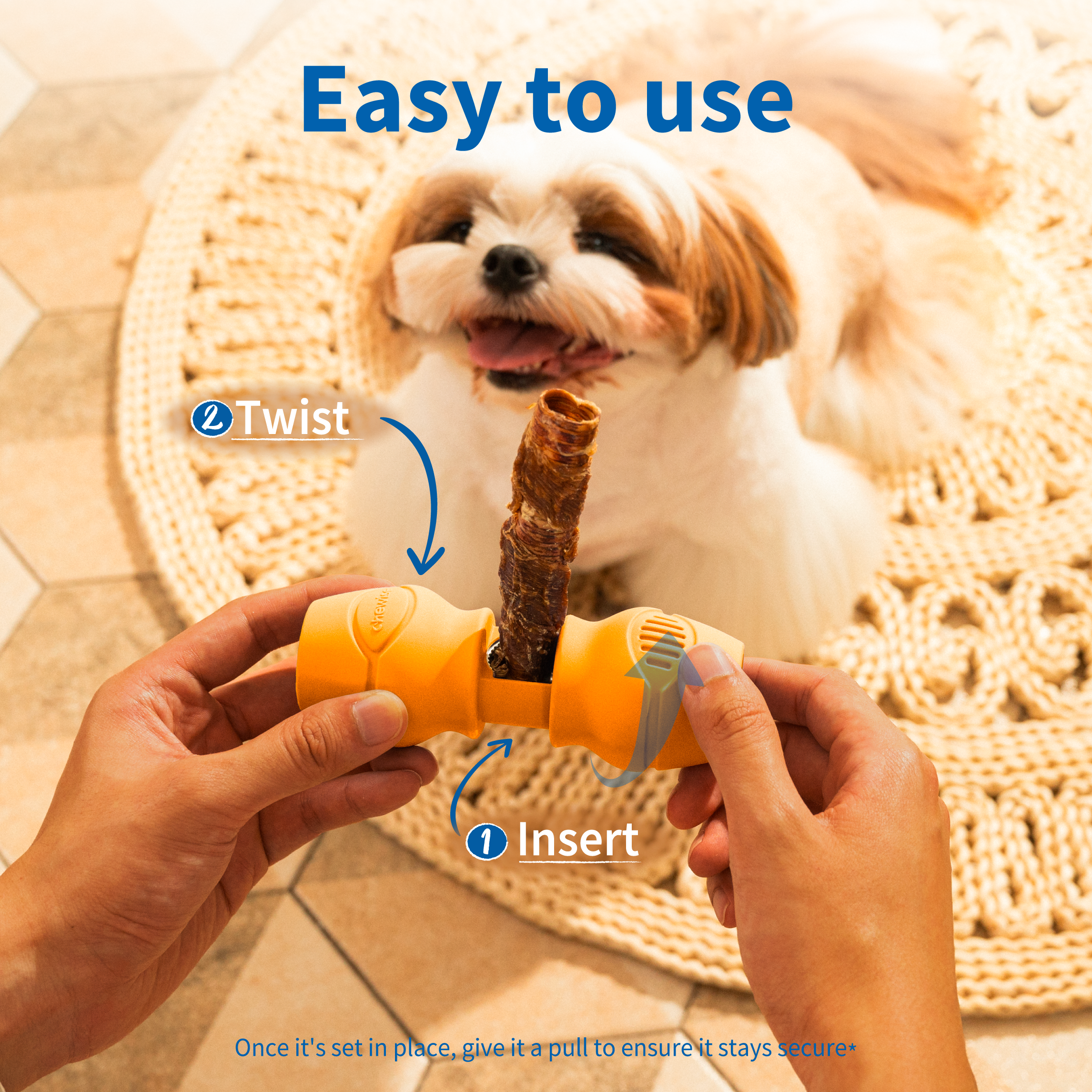 Chewise Official - Wholesale Pet Chew Toy - Dog - Safe Chew Holder – Small | Case Pack (75 Units) 7