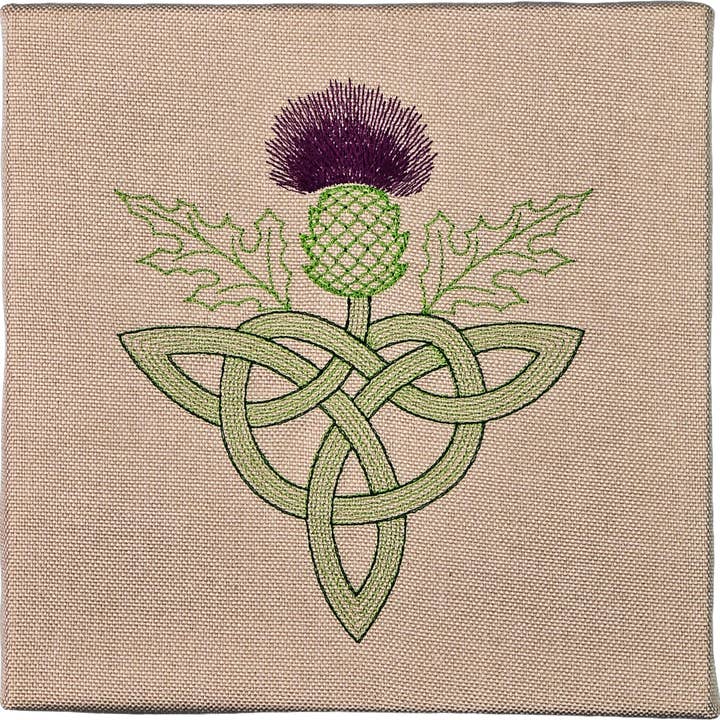 Keltisk Tidsel Lærred | DA12 for engroshandel hos LT Creations