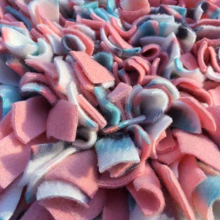 Boho/ Coral Snuffle Mat/Pet Nose Work Forrageamento Escolha o seu tamanho Escolha o seu tamanho por atacado de Life’s A Treasure Mat