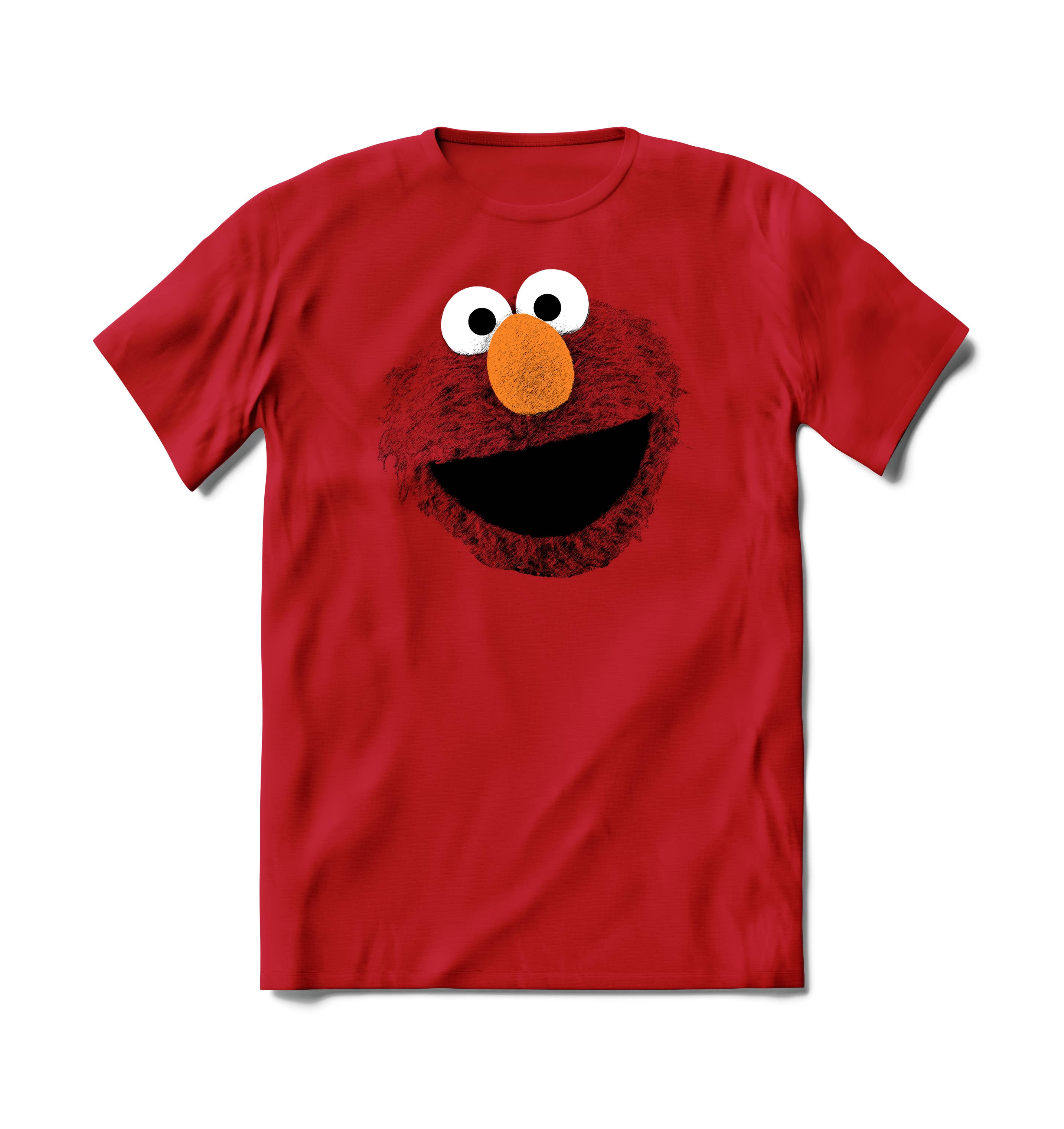 BRIEF INSANITY - Wholesale Screen Printed T-Shirt - Kids - Sesame Street Elmo Shirt
