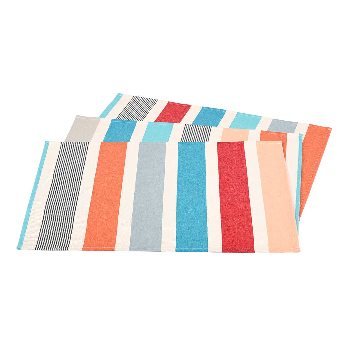 Orange GARLIN PEACH COATED CANVAS SET 47x35cm for wholesale on Faire0