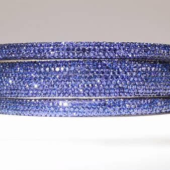 PurseN (new) - Wholesale Bangle bracelet - Sundar Bangles • Bollywood Navy Crystal1