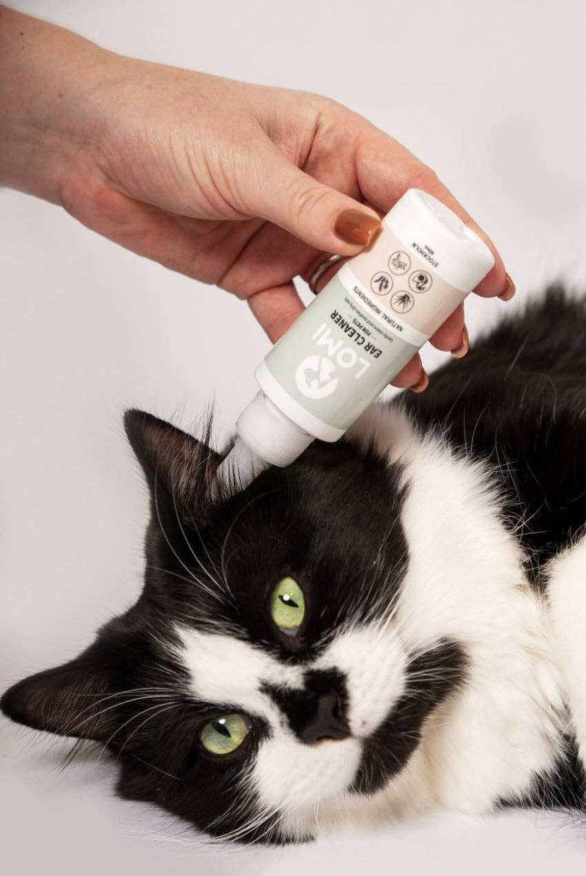 LOMI Pet Care - Wholesale Pet Cleaning Supplies - NATURAL EAR CLEANER SHORT DATE CLEARANCE – 80% OFF6