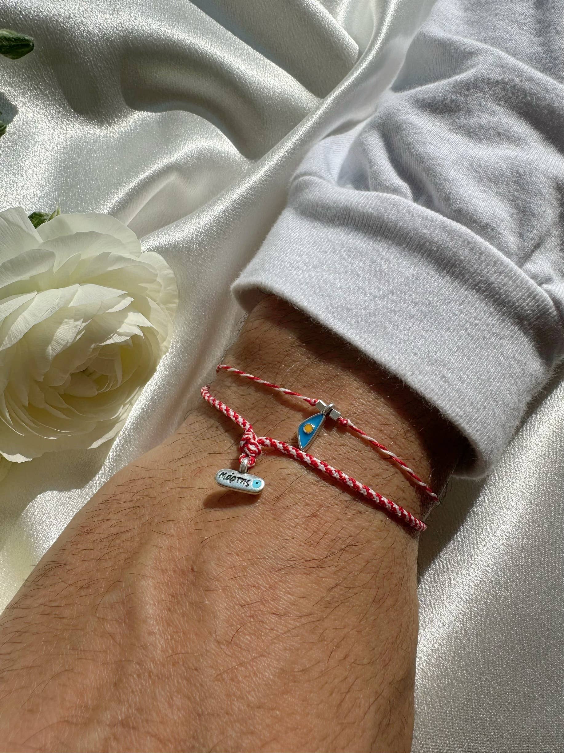 Christina Christi - Vendita all'ingrosso Braccialetto con ciondolo/pendente - Bracciali Minimal March da uomo, Bracciali primaverili, Uomo Martis B3