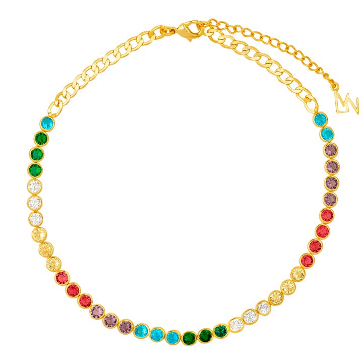 Lavani Jewels - Wholesale Link & Chain Necklace - Riviere Victoire necklace