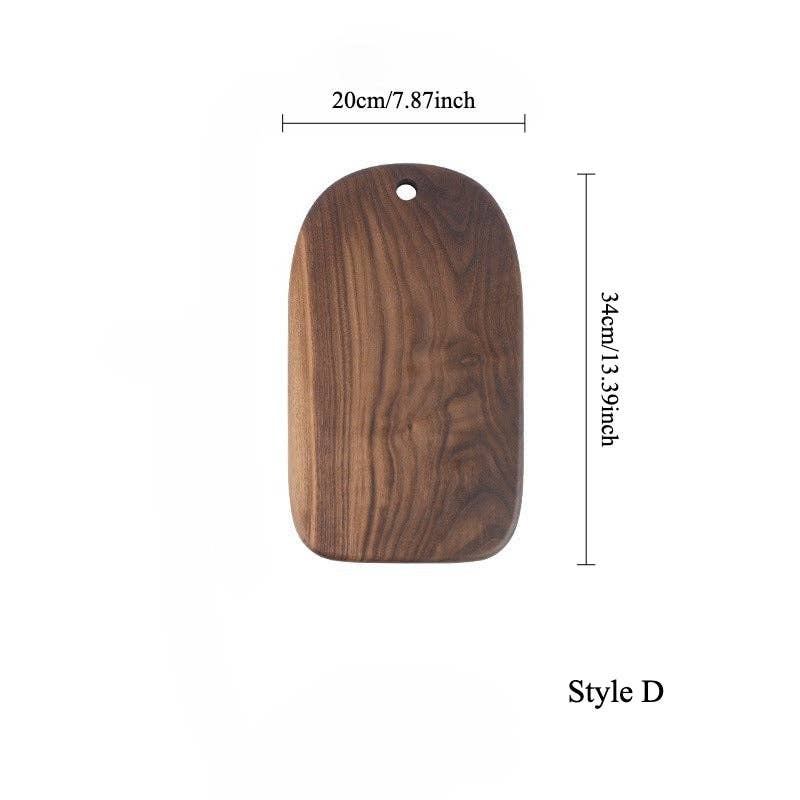 Gohobi （We cover U.S. import duties） – wholesale Cutting board – Gohobi Black Walnut Wooden Cutting Board with Handle3