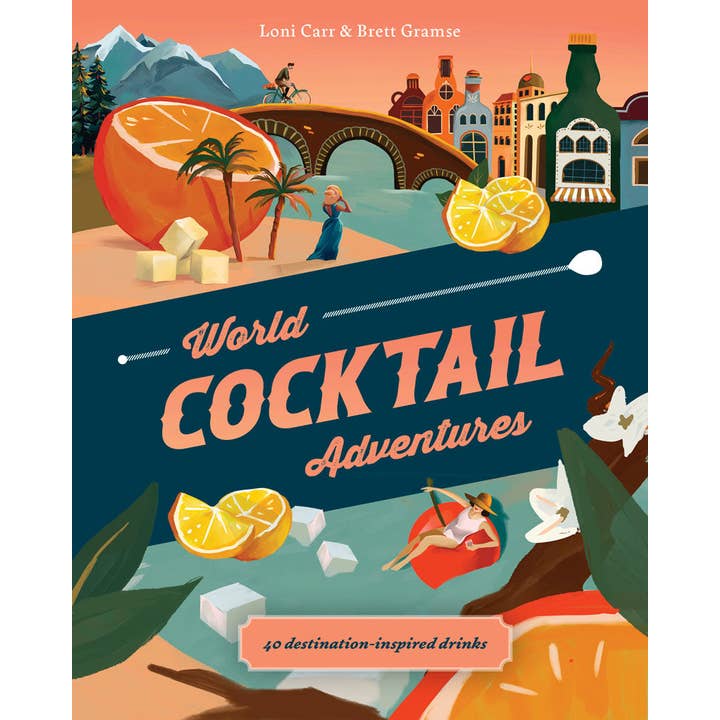 Chronicle Books - Wholesale Cookbook - World Cocktail Adventures