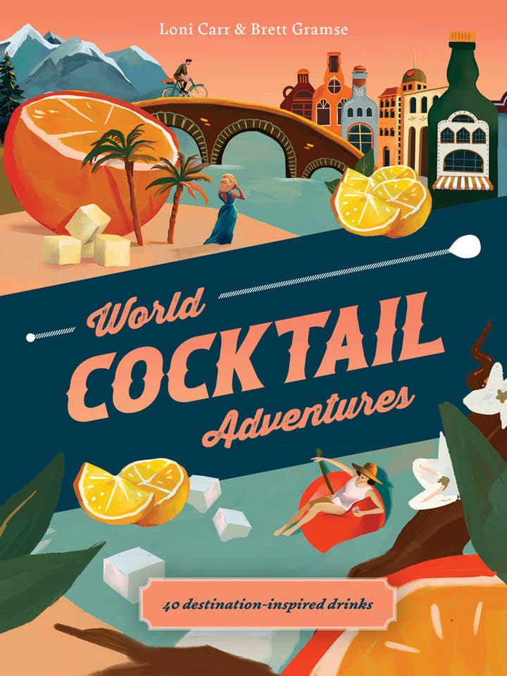 World Cocktail Adventures for wholesale by Chronicle Books