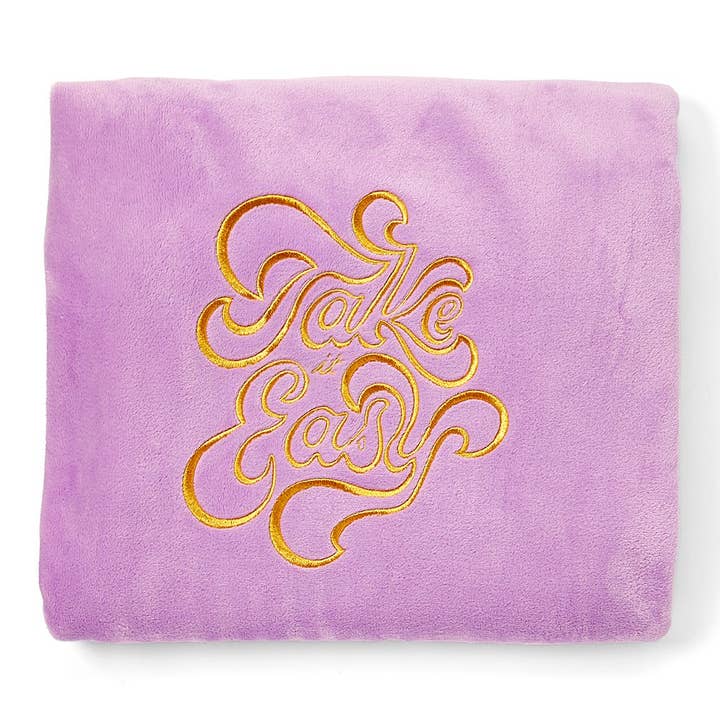 Take it Easy Fleece Nap Deken voor wholesale door COCUS POCUS