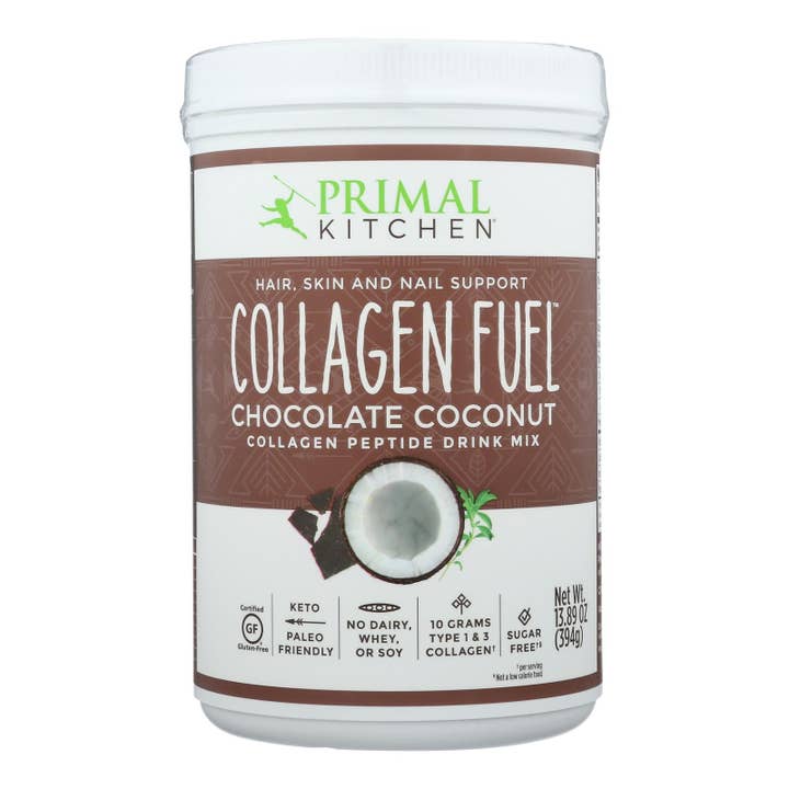 Ware Spark - Wholesale Powdered Health Drink - Primal Kitchen Collagen Fuel Chocolate Coconut Drink Mix - 1 Each - 13.9 Oz