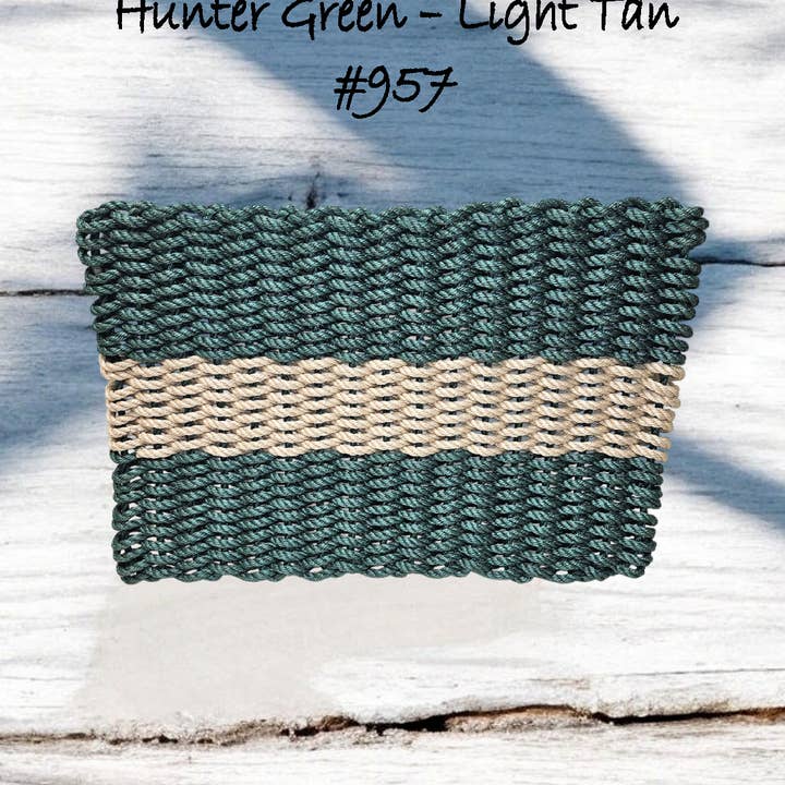 Maine Rope Mats - Wholesale Door Mat - 957 The "Original" Handcrafted Woven Maine Lobster Rope Door Mat0