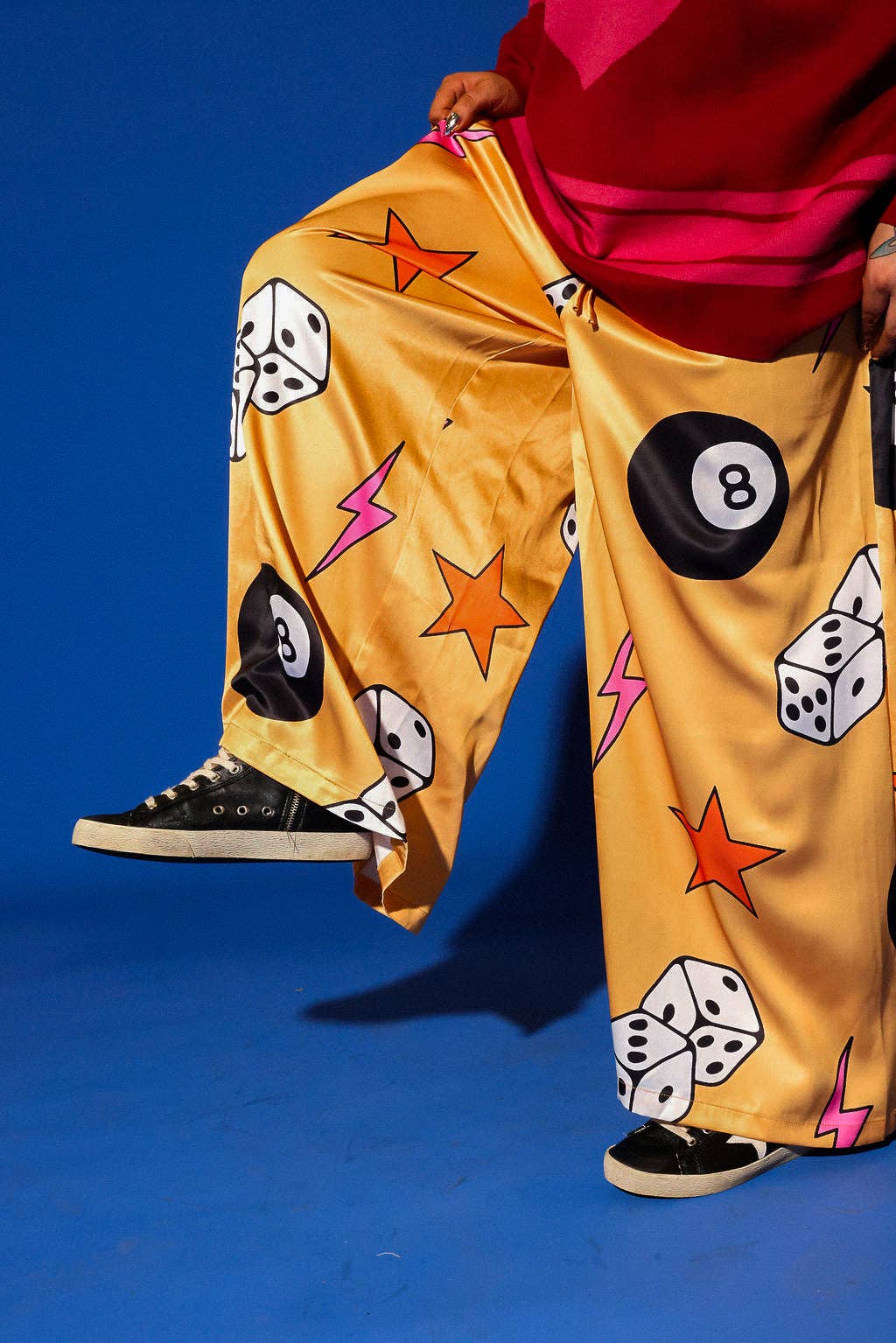 Burnt Toast – Engroshandel Bukser - Dame – Hun er så heldig bredbenede bukser **GENPÅFYLDTE**2