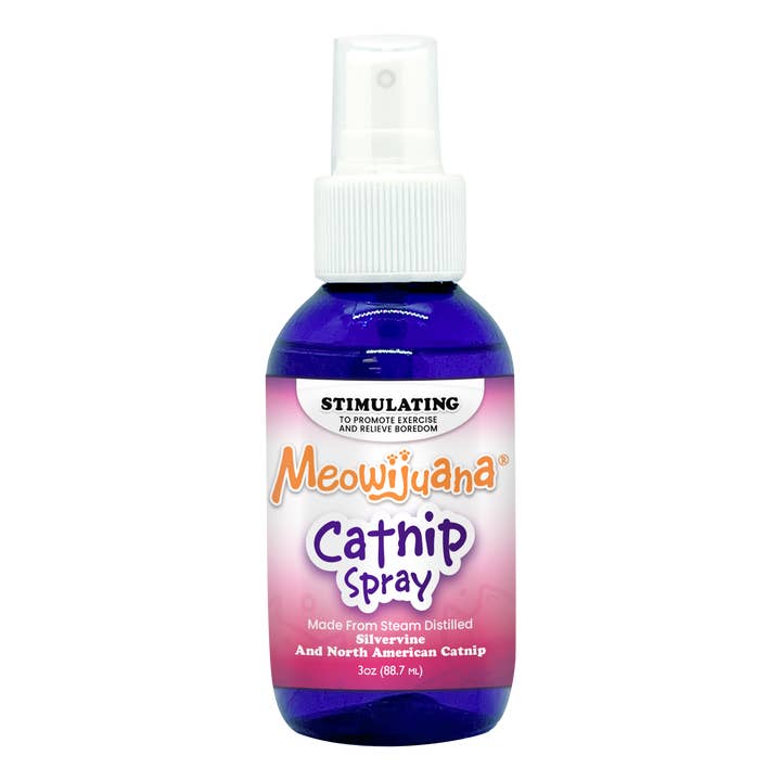 Meowijuana – Engroshandel Kattegræs – 3 ounce katteurt- og sølvvinsspray