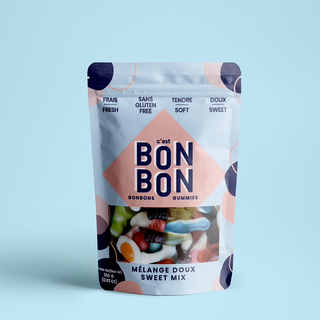 La boîte à bonbons - Vente Bonbons gélifiés - Mélange doux - grand format - bonbons gélifiés2