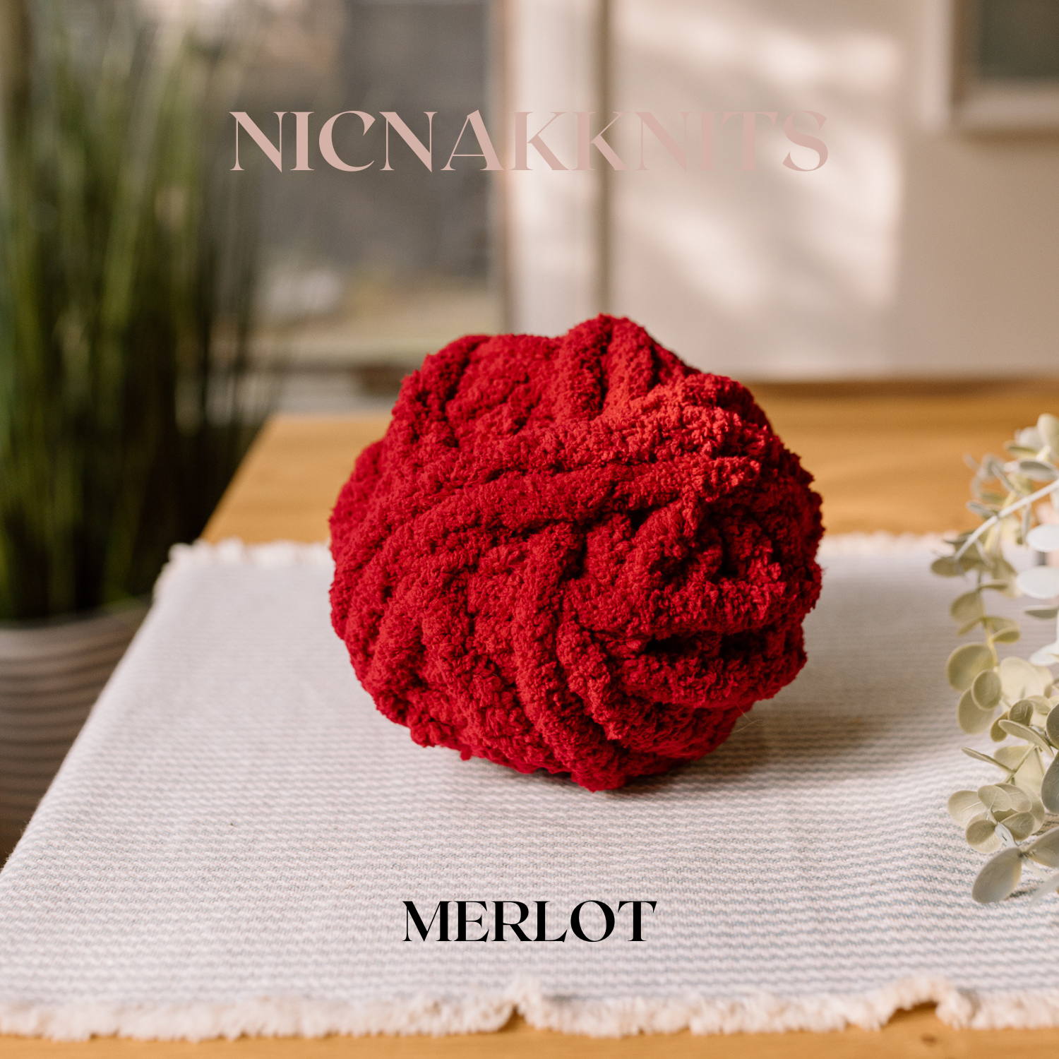 Nicnakknits - Wholesale Throw Blanket - Solid Colour - Handmade Chunky Knit Blanket7