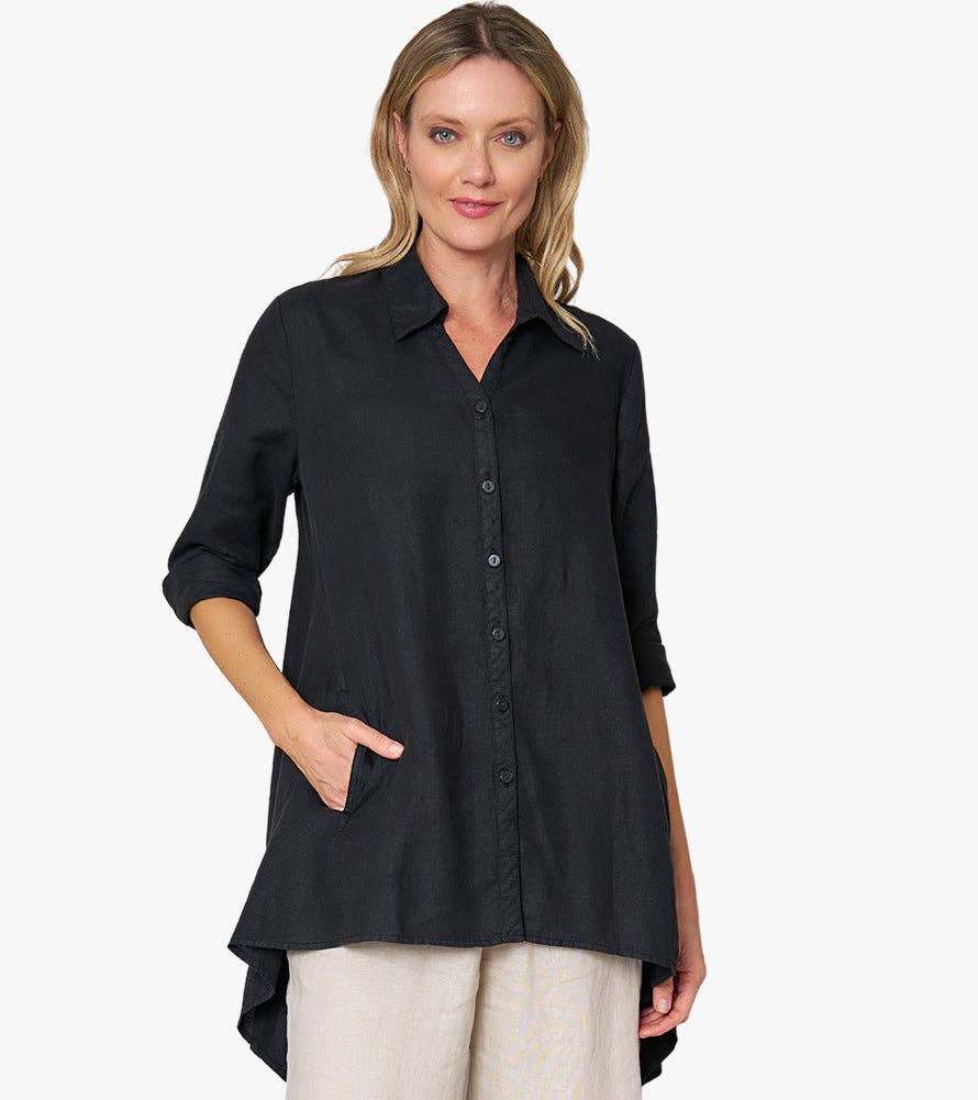 Stella Carakasi - Wholesale Button Down Shirt - Women's - True Form Shirt (*)22