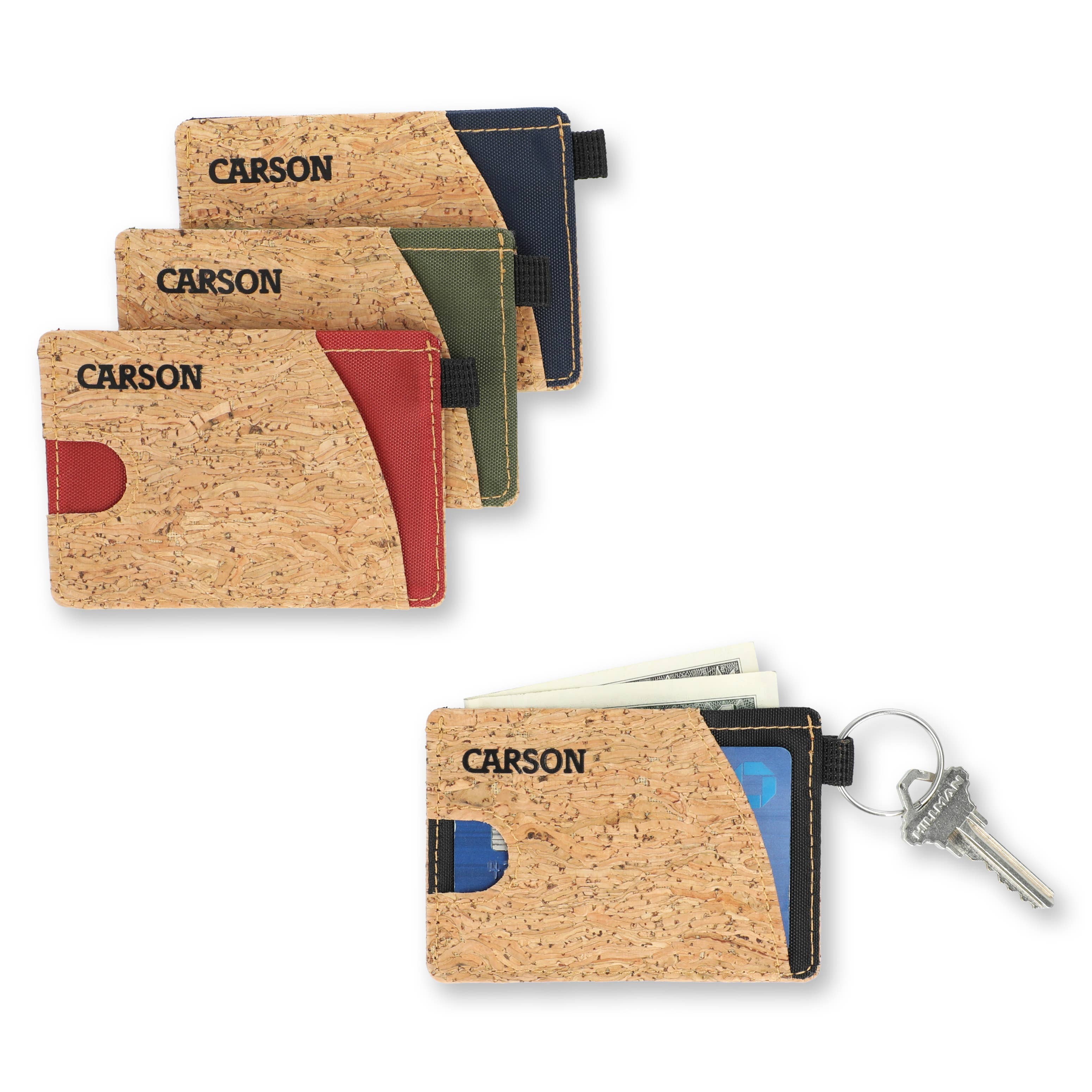 Carson EU - Wholesale Wallet - Unisex - CorkTek Assorted Pack of Cork Travel Wallets1