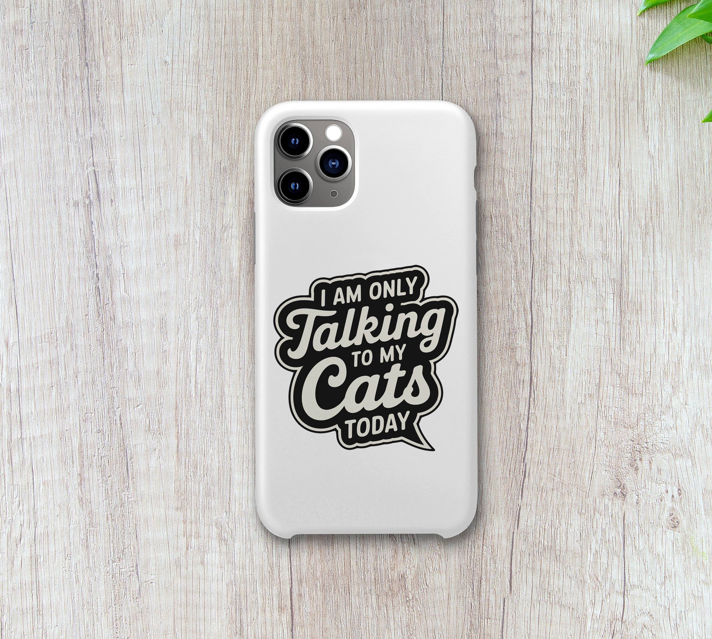 Ozark Sticker Company - Wholesale Sticker - Only talking to my cats today sticker2