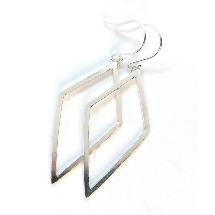 Silver Glacier drop earrings for wholesale by Mijoux Creations