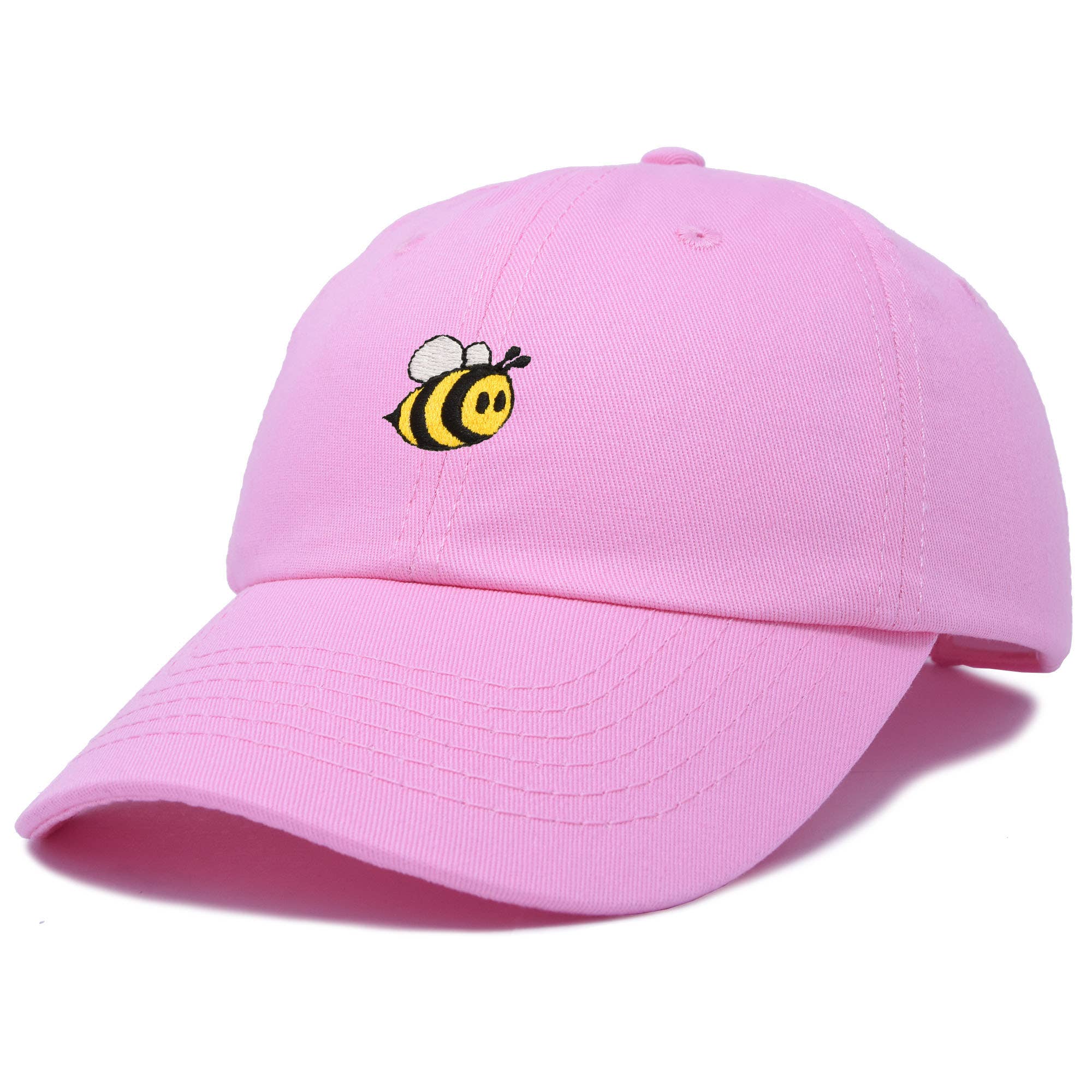 Dalix - Wholesale Baseball Cap - Unisex - DALIX Bumble Bee Baseball Cap Dad Hat Embroider Womens Girls47