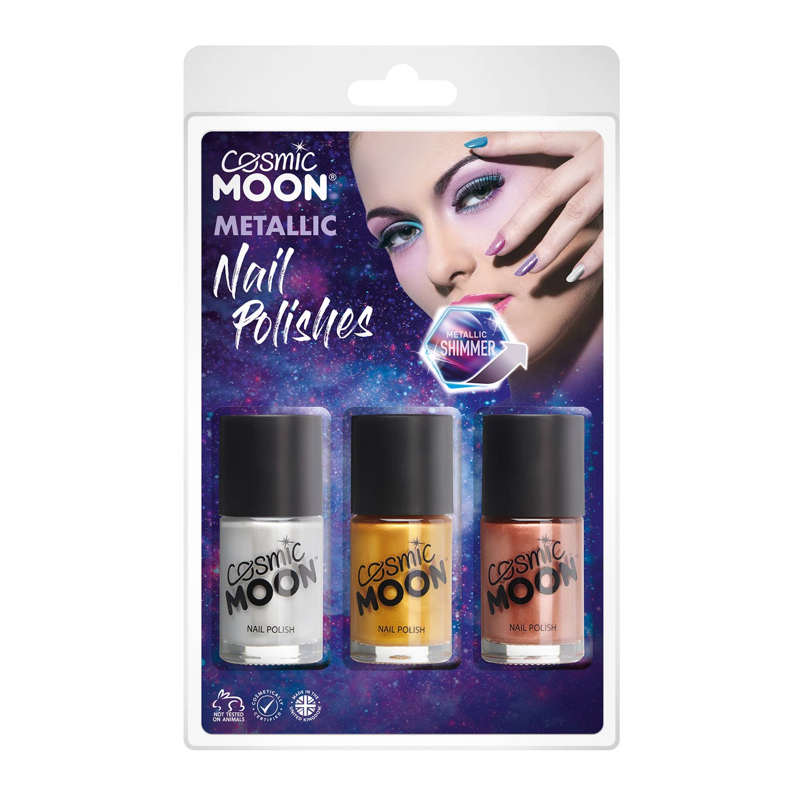 Moon Makeup - Vente Vernis à ongles - Clamshell - Vernis à ongles métallisé, 10 ml9