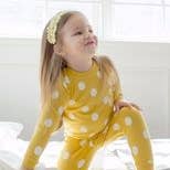 Candy-Mango Cotton Long Sleeve PJs for wholesale by Vaenait Baby