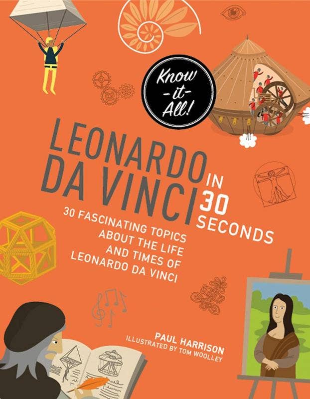 Microcosm Publishing & Distribution - Wholesale Middle Grade Book (9-12) - Leonardo da Vinci: in 30 Seconds0