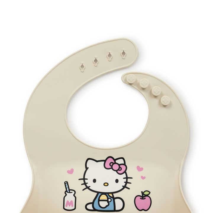 JuJuBe - Wholesale Bib - Baby - Hello Kitty® × JuJuBe Pink Silicone Bibs 2