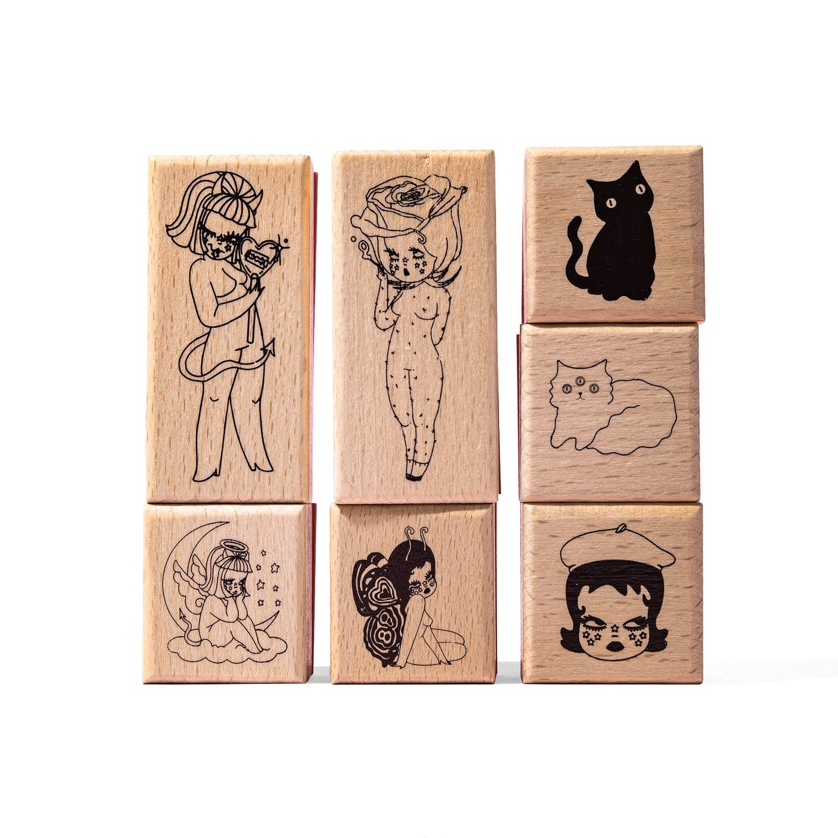 Valfre – wholesale Rubber/decorative stamp – Valfre Stamp Set of 71