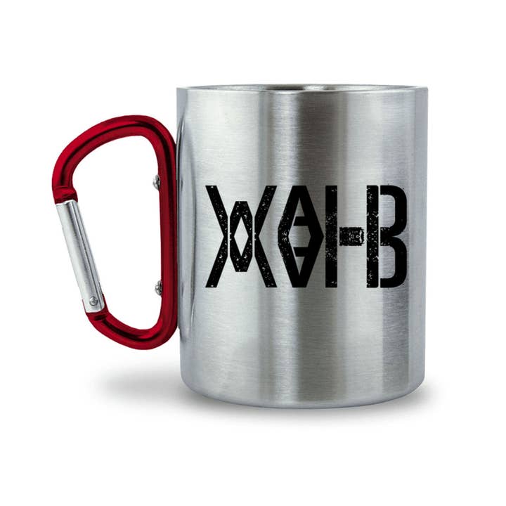 Uwaldu - Venta al por mayor Vaso termo - Forest Forest - taza de acero inoxidable con asa mosquetón
