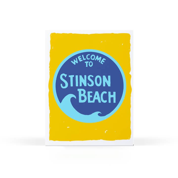 Sweet Bippy Press - Wholesale Everyday Greeting Card - Stinson Beach Greeting Card