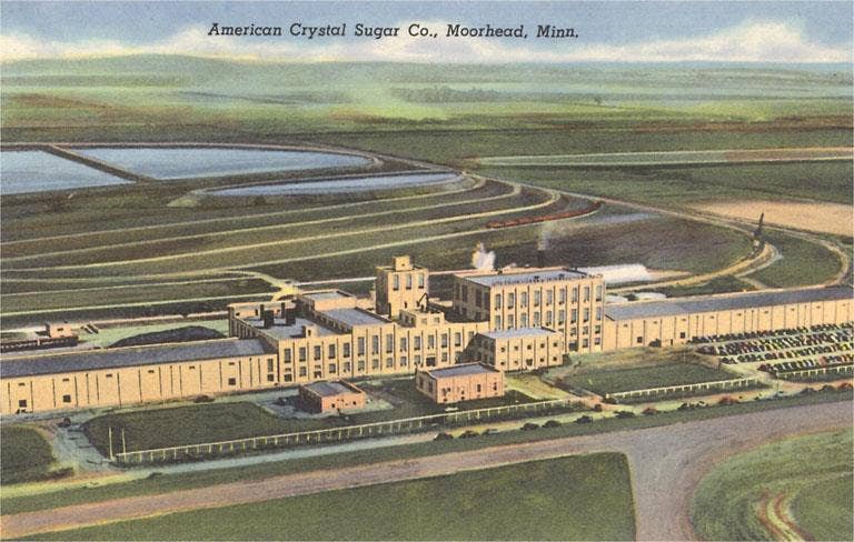 Found Image Press - Vente Autocollant - Autocollant MN-372 American Crystal Sugar Factory, Moorhead0