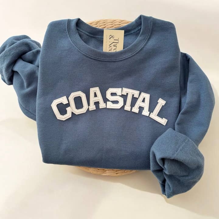 Sweatshirt COASTAL, Sweatshirts d'été plage pour la vente par Threads And Needles, INC.