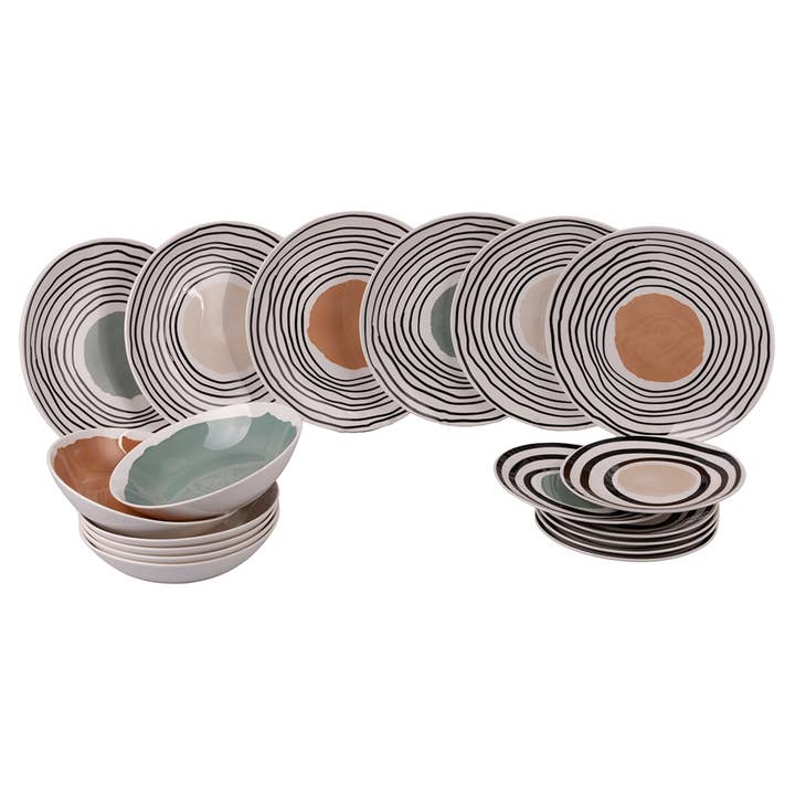 VENICE LIDO MODERN TAFEL 18 TEILE für den Großhandel von VdE Tivoli 1996