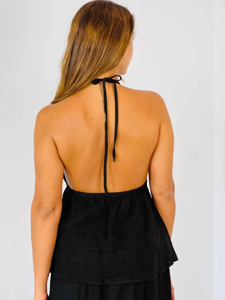 Linen & More - Vendita all'ingrosso Canotta - Donna - REF 21522 T-SHIRT 100% LINO, APERTA 8