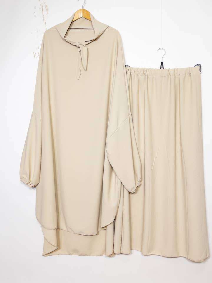 IDEAL OUTFIT - Wholesale Top & Skirt Set - Women's - Jilbab set two pieces ref:2310 pk