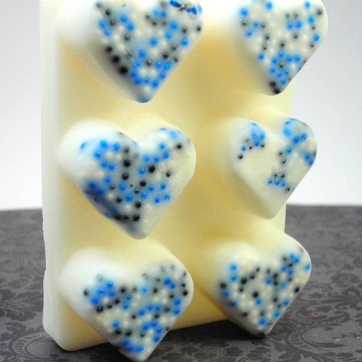 Winter peppermint frost sprinkles Wax Melts for wholesale by Chubby Chico Charms