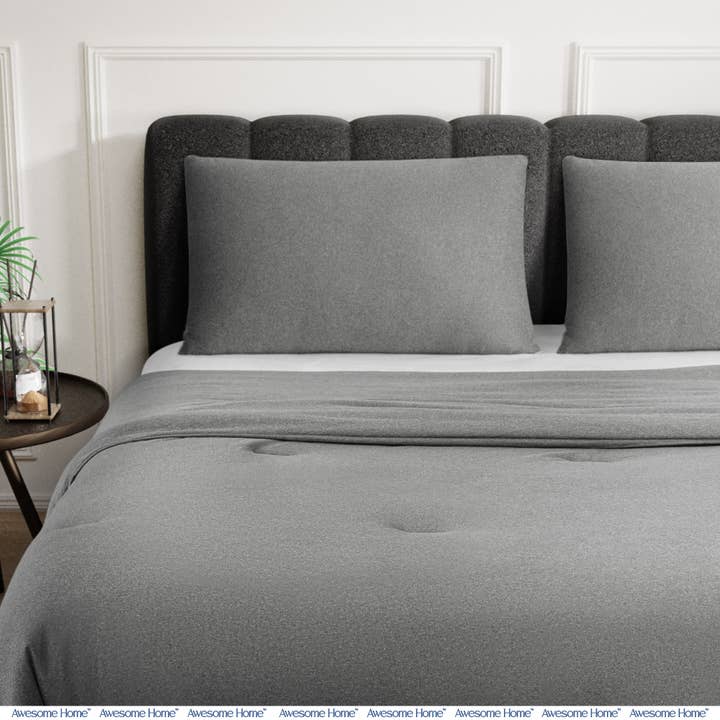 Awesome Home - Wholesale Bedding Set - Soft Easy Care Jersey Comforter Set, 2-Piece6