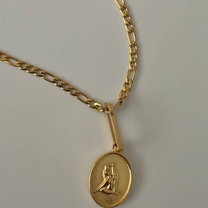 I deserve the best affirmation necklace- Gold for wholesale by Namaste Jewelry