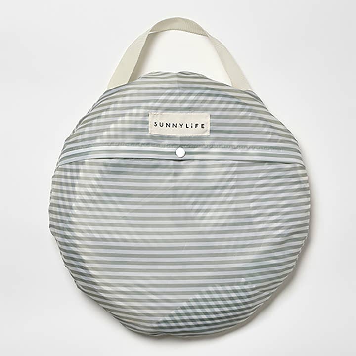 Sunnylife - Wholesale Beach Accessories - Solo Sun Shader La Palma Sage Stripe4