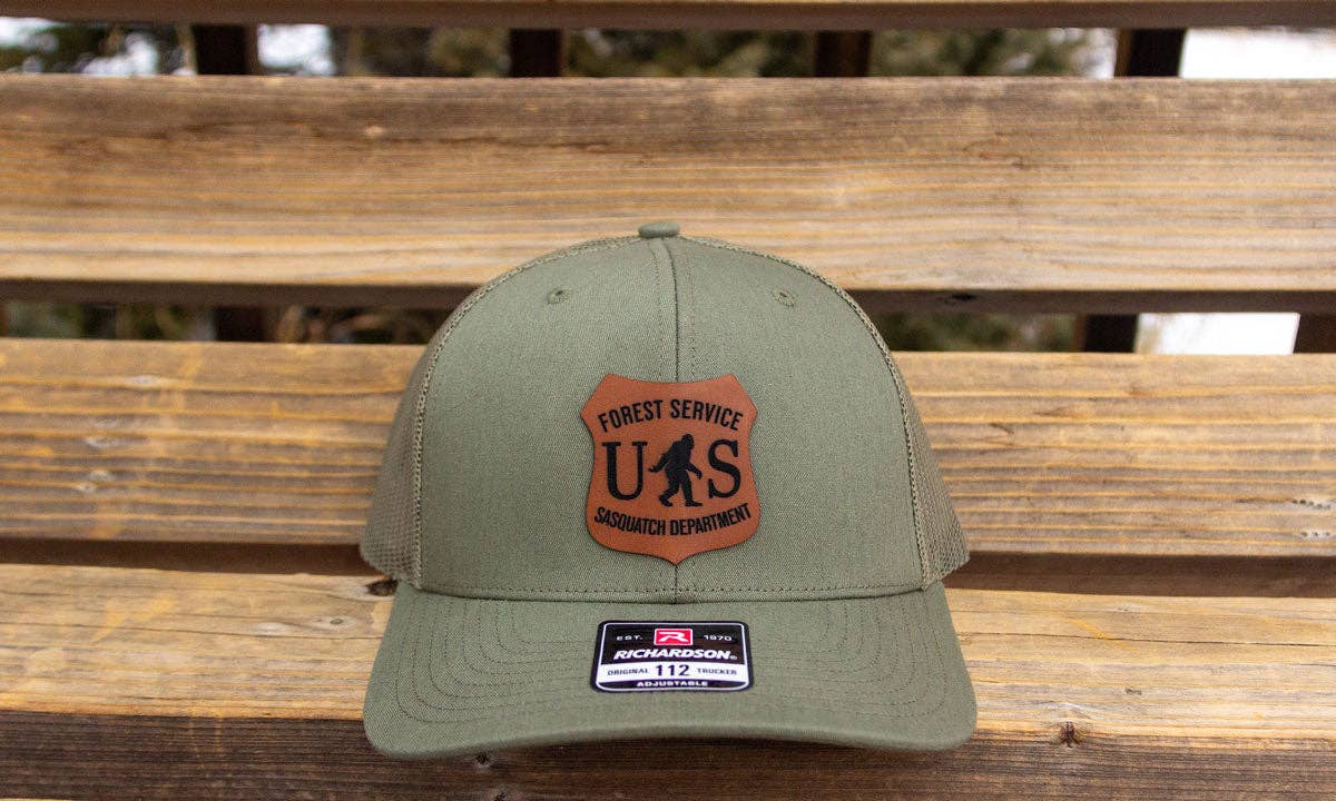 Hinterland Outdoors - Wholesale Trucker Hat - Unisex - US Sasquatch Department Hat1