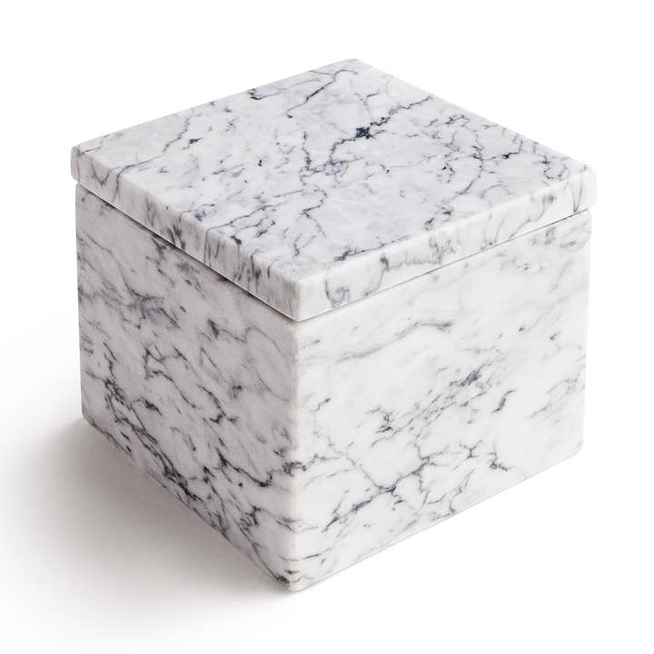 Ibili - Wholesale Salt Mill - White Marble Salt Shaker - IBILI0