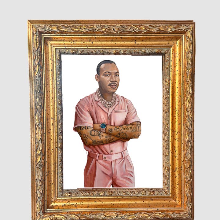 LX Artworks - Wholesale Art print - MLK Canvas Print3