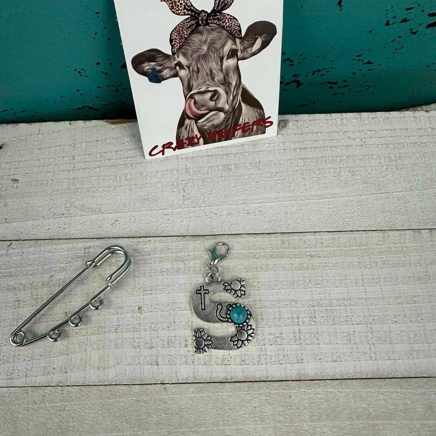 Crazy Heifers Wholesale - Wholesale Individual Charm/Pendant - Initial Clip-on Charms18
