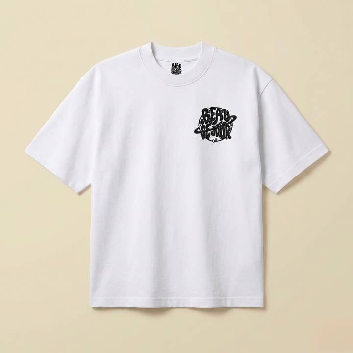 White Boxy T-Shirt for wholesale by Beausejour France