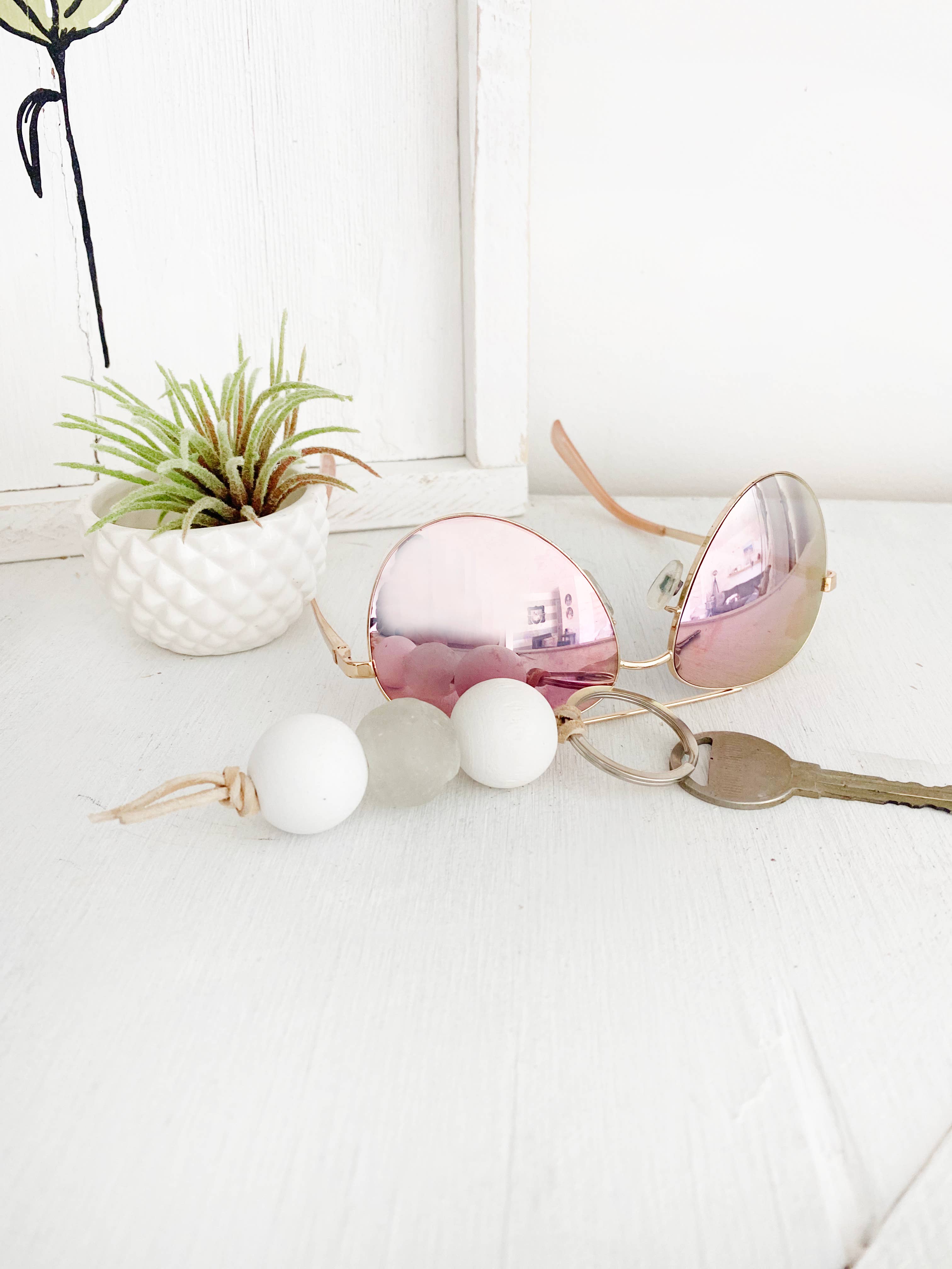 Simply Styled Art - Vente Porte-clés – femme - Porte-clés Boho avec pompon19