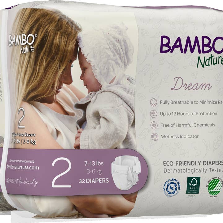 Bambo Nature USA - Wholesale Diaper (Cloth) - Baby - Bambo Nature Dream Baby Diapers Size 2