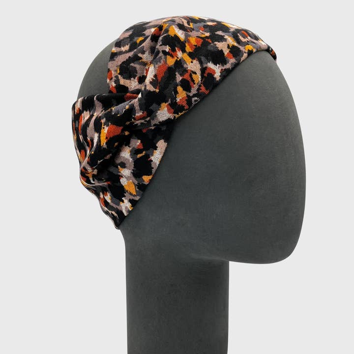 Fascia Twist Stampa Animale Selvatico Giallo Nero Ponte Jersey per la vendita all'ingrosso da parte di KINDL wien