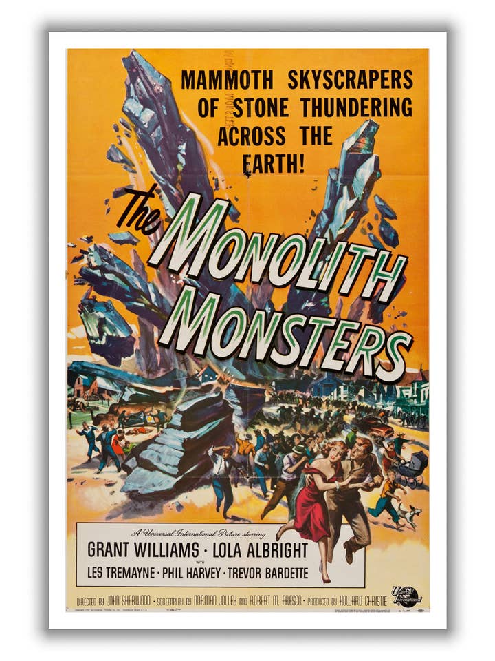 The Monolith Monsters for wholesale by Stanley Print House