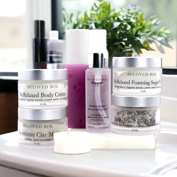 BeRelaxed Self-Care Box for wholesale by BeLoved Box